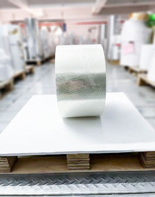 ভালো দাম হালকা সাদা পিইটি বিওপিপি আঠালো জাম্বো রোল পেপার এসজিএস অনুমোদন অনলাইন